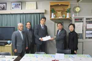 緒方衆議院議員へ税制改正要望書提出