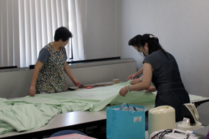 小物や袋を作成しました。