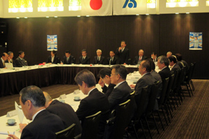 新年賀詞交歓会を行いました。