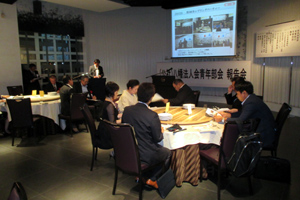 青年部会報告会及び歴代青年部会長との交流会を行いました。