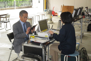 血圧測定及び問診