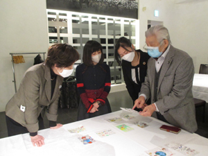 絵はがきコンクール 作品選定